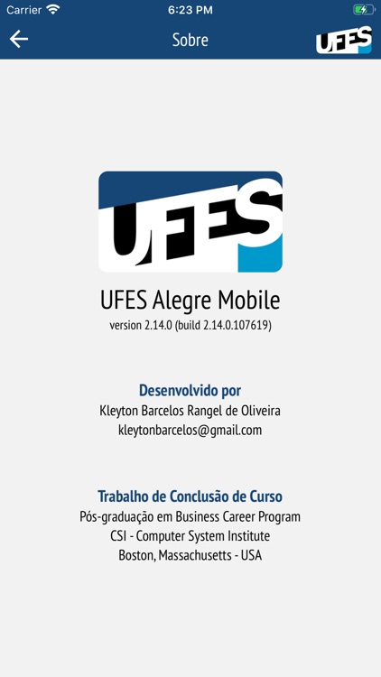 UFES Alegre screenshot-5