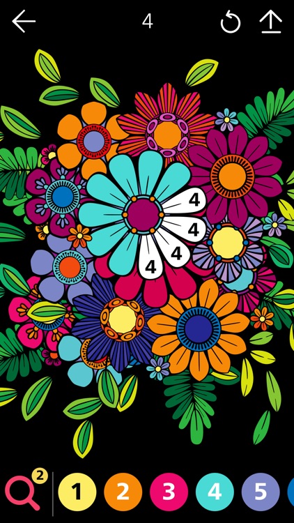 Ink: Noir Color by Number Book screenshot-0