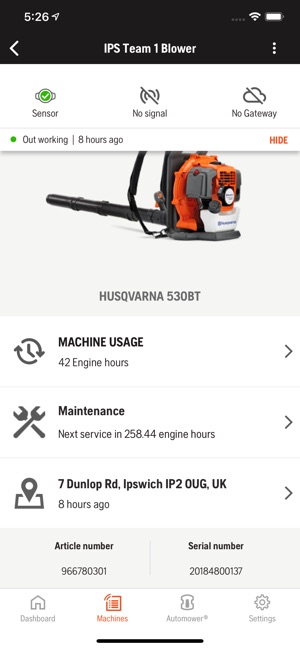 Husqvarna Fleet Services(圖4)-速報App