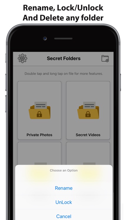Secret Folder- Lock Your File
