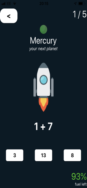 Space Rocket Maths(圖2)-速報App