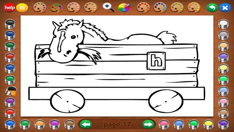 Coloring Book 5: Alphabet screenshot-3