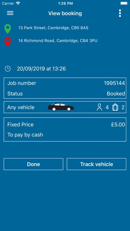 A1 Cabco Taxis, Cambridge screenshot-3