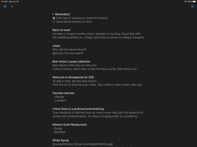 Simplenote on the App Store Simplenote on the App Store