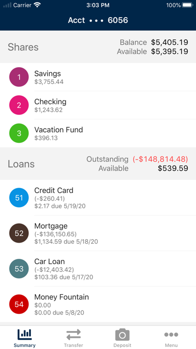 Ozark Federal Credit Union screenshot 2