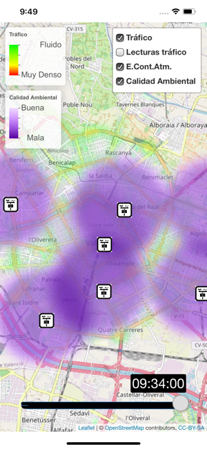 Tráfico en Valencia