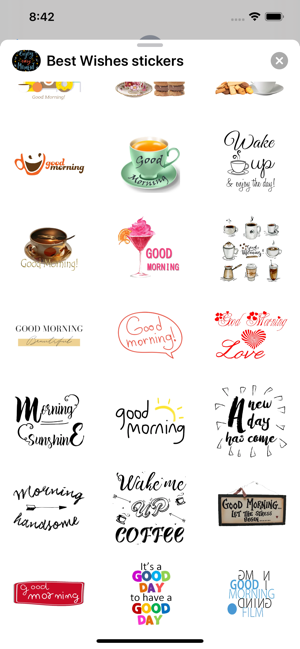 Best Wishes Greetings Stickers(圖4)-速報App