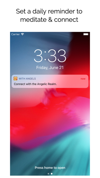 How to cancel & delete Meditations With Angels from iphone & ipad 4