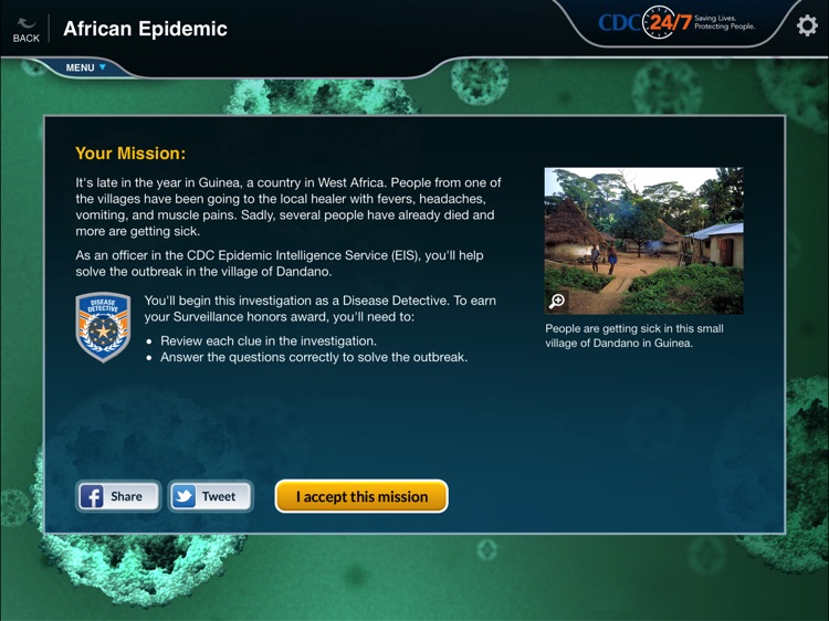Solve the Outbreak