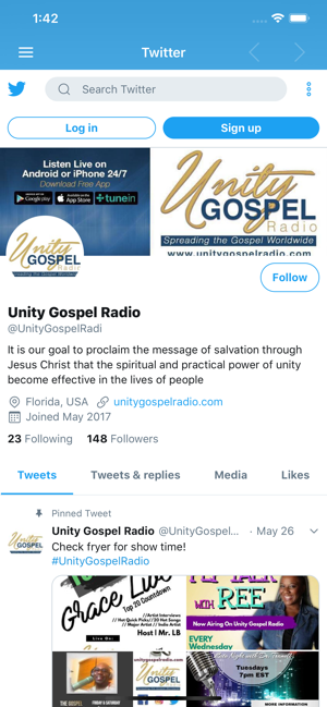 Unity Gospel Radio LIVE(圖5)-速報App