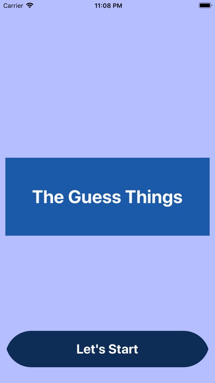 The Guess Things