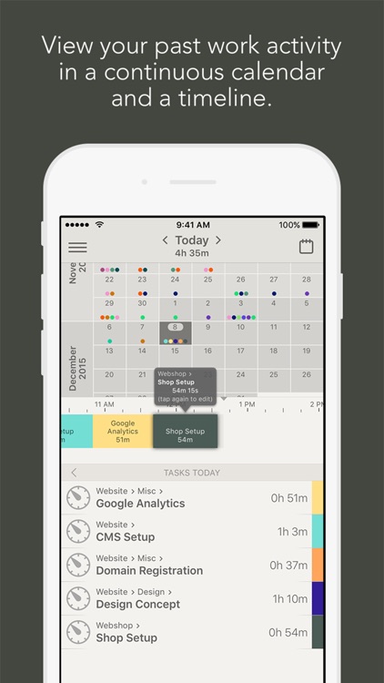 Timelime Time Tracking screenshot-3