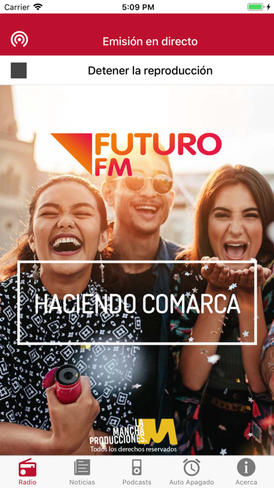 How to cancel & delete Futuro FM from iphone & ipad 1