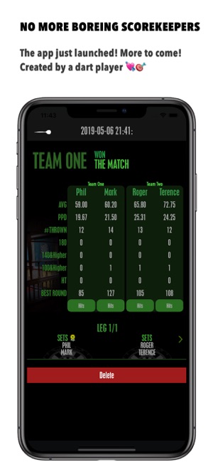 Pro Dart Tutor Scorekeeper(圖8)-速報App