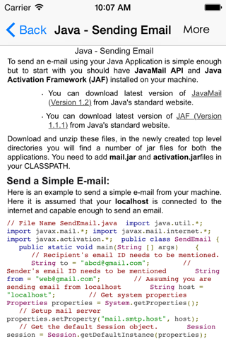Tutorial of Java - náhled