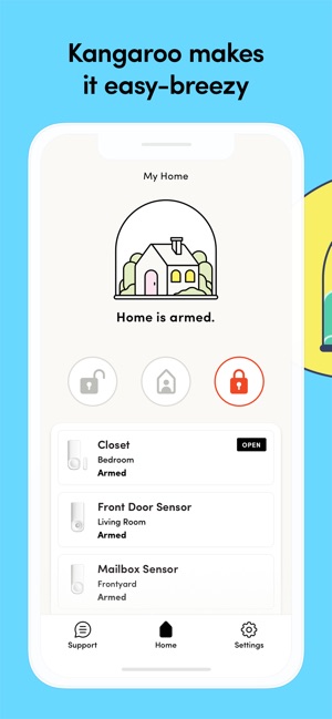 Kangaroo: Simple Home Security(圖2)-速報App