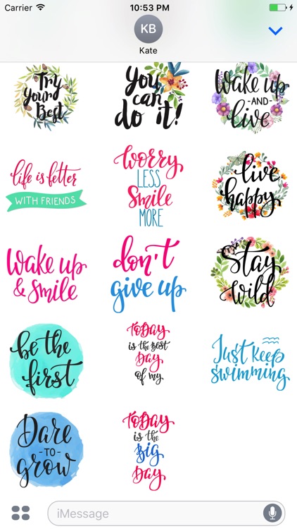 Animated Think Positive Quotes screenshot-3