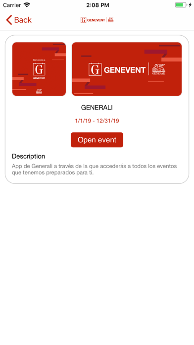 GENEVENT screenshot 2