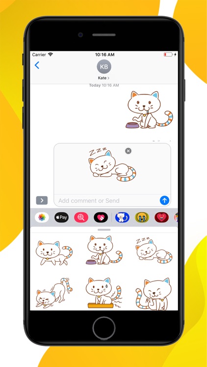 Cat Emoji Sticker