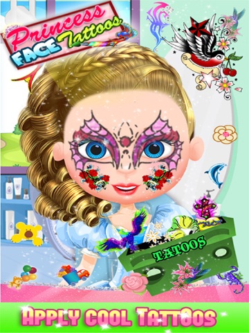 Princess Face Paint & Tattoos screenshot 4