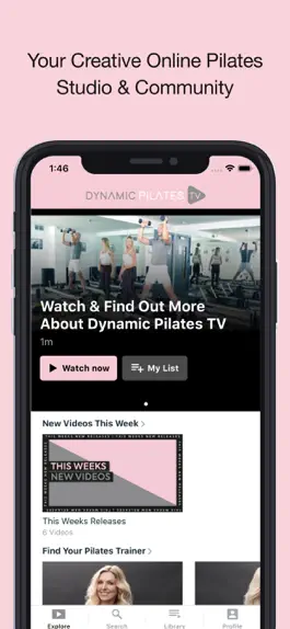 Game screenshot Dynamic Pilates TV apk