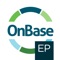 An OnBase Foundation EP3 ECM Solution with version number 20