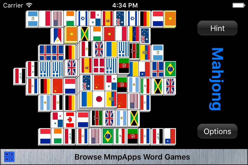 Mahjong Flags screenshot 3