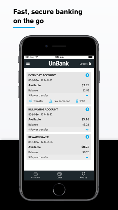 How to cancel & delete UniBank Australia from iphone & ipad 1