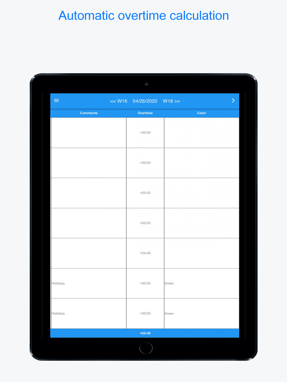 Planningify : Work timesheet screenshot 4