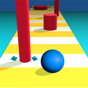 Race Ball 3D: Line Color Fill