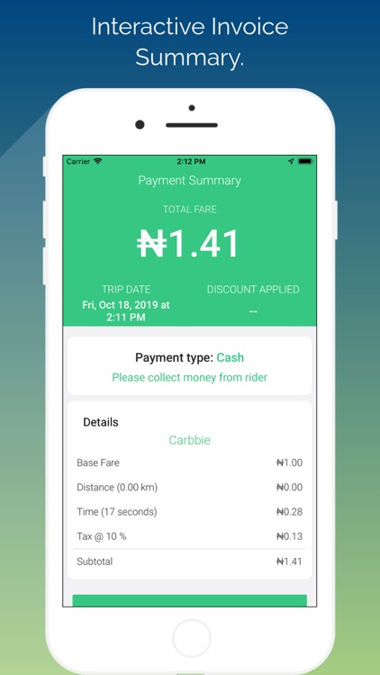 Carbbie Driver screenshot-5