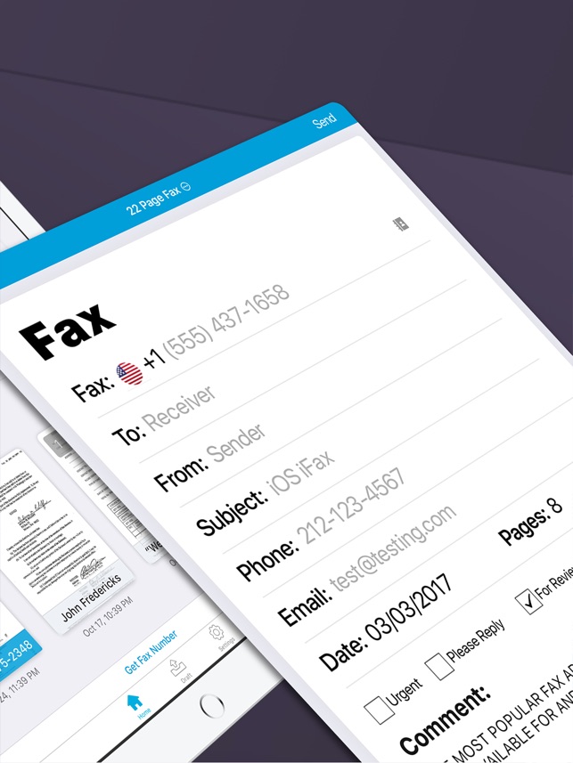 【iOS APP】iFax Send & Receive Faxes 簡單好用的傳真工具 Dr.愛瘋 APP Navi