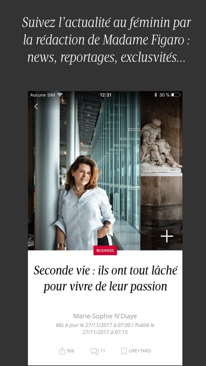 Madame Figaro, le news féminin