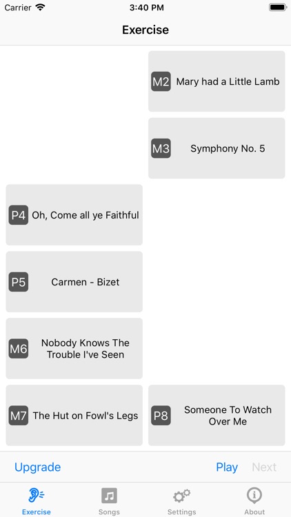 Musical Interval Recognition