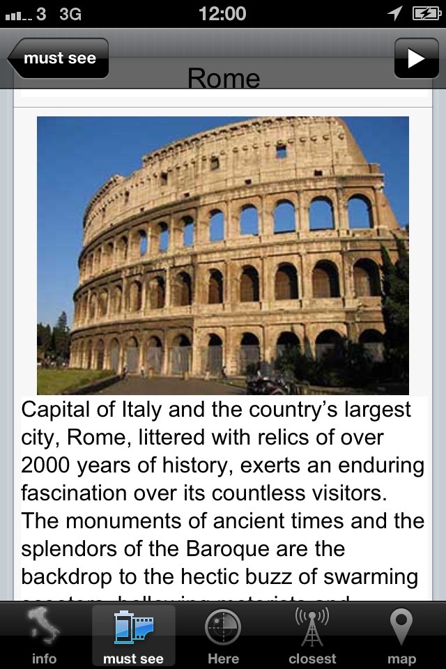 Italian Travel Guide - screenshot 4