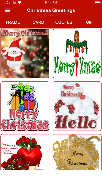 Christmas Wishes Cards & Frame screenshot-5