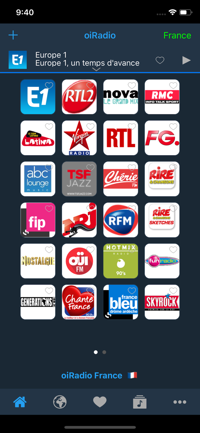 oiRadio France - Live radio