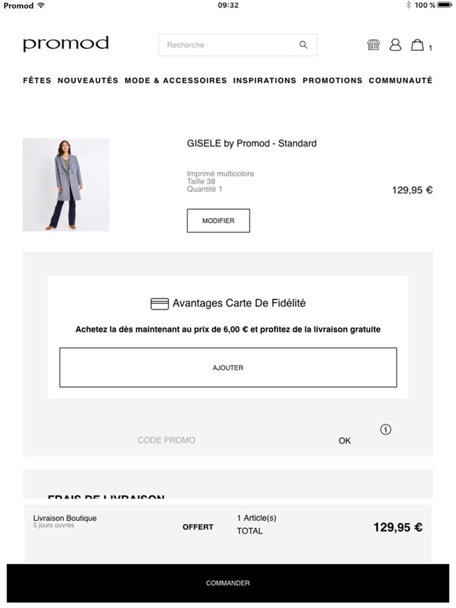 Promod Vetements Shopping En App Store