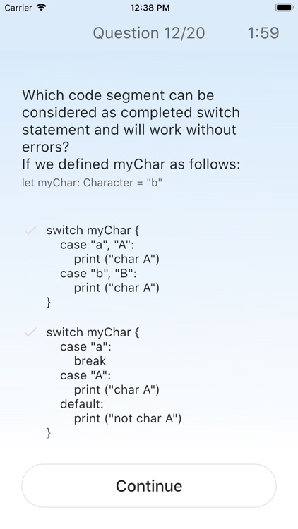 DevQuiz - programming IQ tests screenshot-4