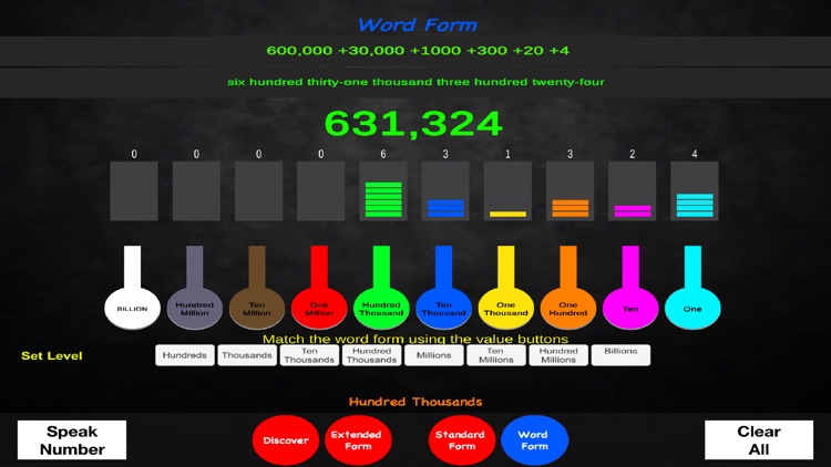 Number Place Value Tutor