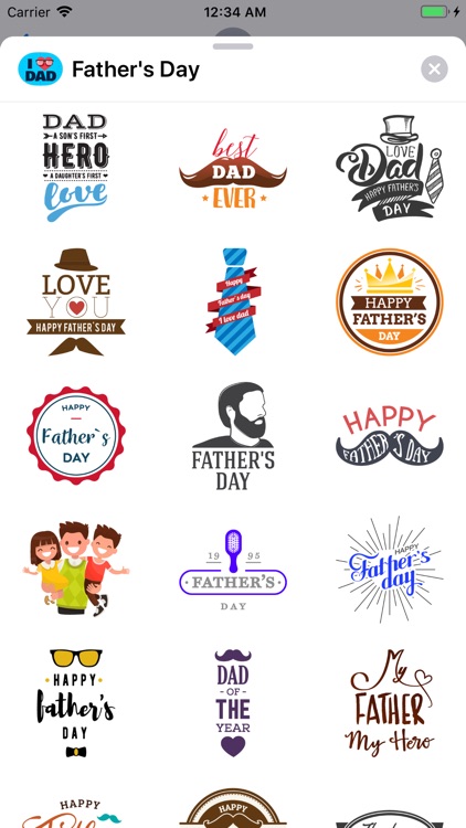 Happy Father's Day Cards Pack