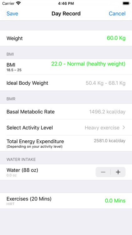 Bmi Bmr Calculator By Thang Nguyen