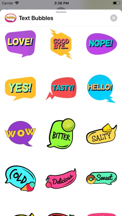 Speech Bubble Stickers ⋆ screenshot-3