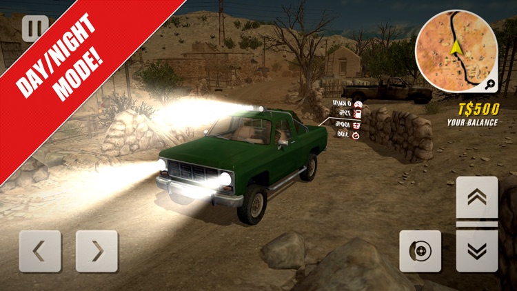 Desert Offroad Pickups Driver screenshot-3