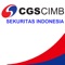 i*Trade@CIMB is an internet online and real-time trading platform to add value to investment decisions including executing stock transactions on the Indonesia Stock Exchange