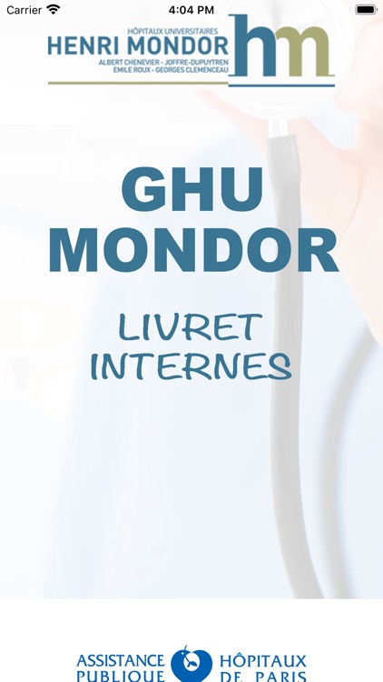 GHU Mondor Livret Internes