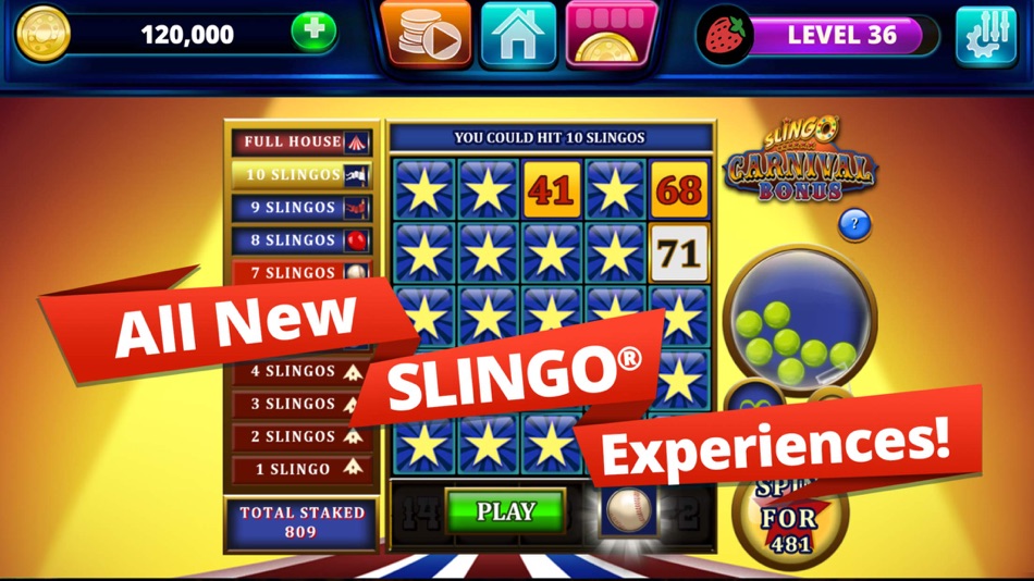 Free slingo slot game