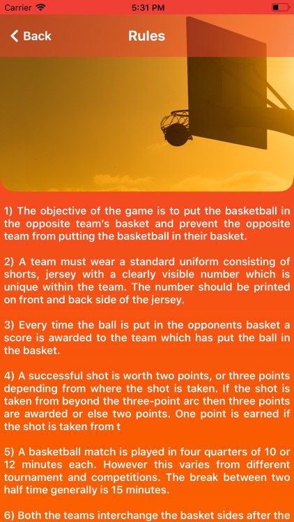 Info On Basketball screenshot-3