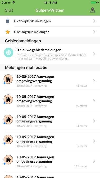 Gulpen-Wittem - OmgevingsAlert