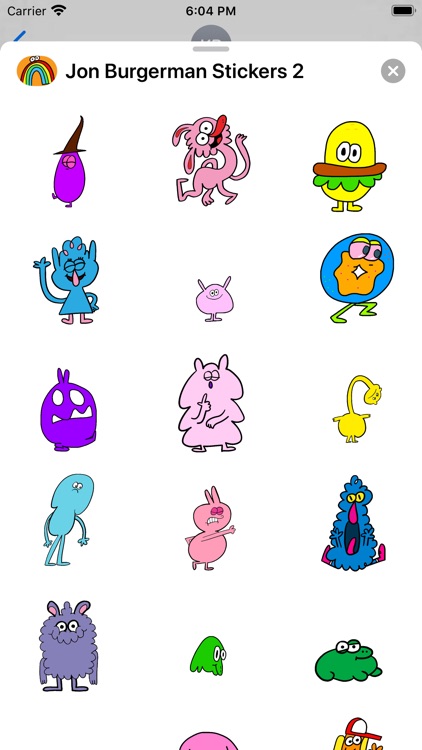 Jon Burgerman Stickers 2